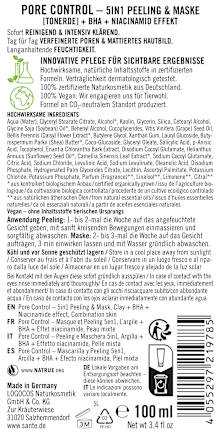 Peeling Pore Control Tonerde SANTE NATURKOSMETIK
