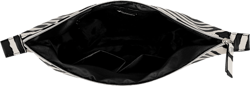 Kulturbeutel Zebra creme/schwarz manòu