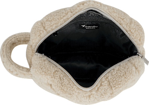 Kosmetiktasche Teddy beige  manòu