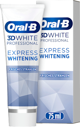 Zahnpasta 3D White Professional Express Whitening frisches Strahlen Oral-B