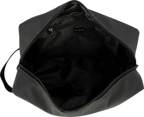 Kulturbeutel Herren anthrazit  manòu