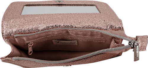 Kosmetiktasche Glitzer rosé manòu