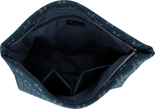 Kulturbeutel Jeans mit Schleifen "Lovely Things" manòu