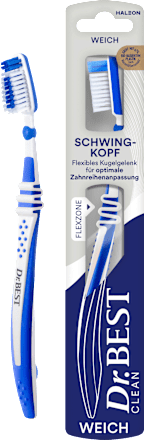 Zahnbürste mit Schwingkopf weich sortiert Dr. BEST