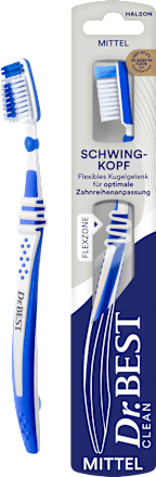 Zahnbürste mit Schwingkopf mittel sortiert Dr. BEST