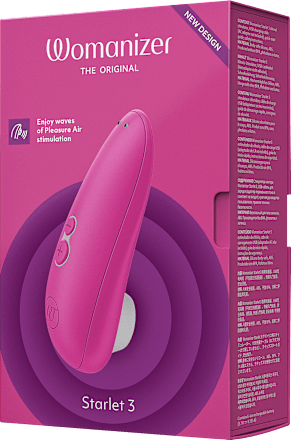 Auflegevibrator Starlet 3 Pink Womanizer