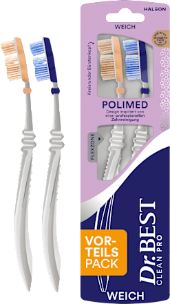 Zahnbürste Polimed weich sortiert Dr. BEST