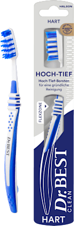 Zahnbürste Hoch-Tief hart Dr. BEST