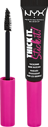 Brow Mascara Thick It. Stick It! 08 Black NYX PROFESSIONAL MAKEUP