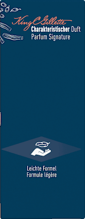 Bartöl King. C. Gillette