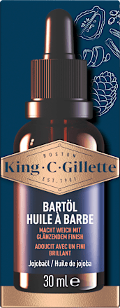 Bartöl King. C. Gillette