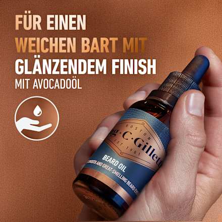 Bartöl King. C. Gillette