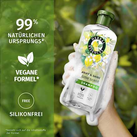 Shampoo Limettenduft, Tiefenreinigung & Glanz Herbal Essences