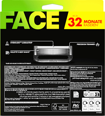Rasierklingen, Labs Face Gillette