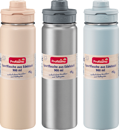 Sportflasche aus Edelstahl Profissimo