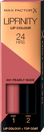 Ajakrúzs Lipfinity Lip Colour - Nr. 001 Pearly Nude MAX FACTOR