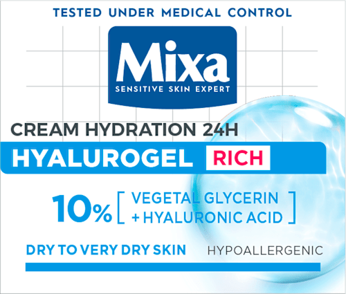 Vlažilna krema Hyalurogel Rich Mixa