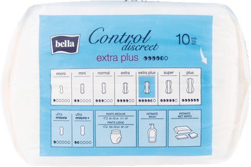 Wkładki urologiczne Control Discreet Extra Plus bella