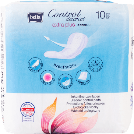 Wkładki urologiczne Control Discreet Extra Plus bella