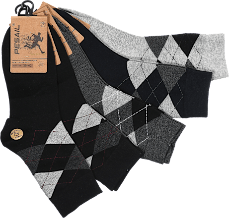 Moške visoke nogavice, velikost: 39-42 (5 par) PESAIL