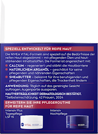 Nachtcreme Vital  Anti-Falten Intensiv NIVEA
