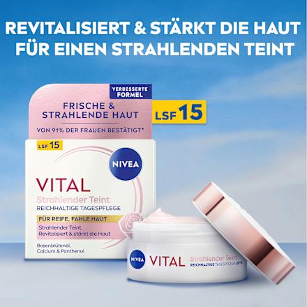 Tagescreme Vital strahlender Teint reichhaltig NIVEA