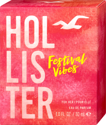 Hollister Festival Vibes For Her Eau de Parfum, 30 ml Hollister