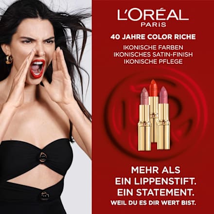 Lippenstift Color Riche Satin 635 Worth It Medium L'ORÉAL PARiS