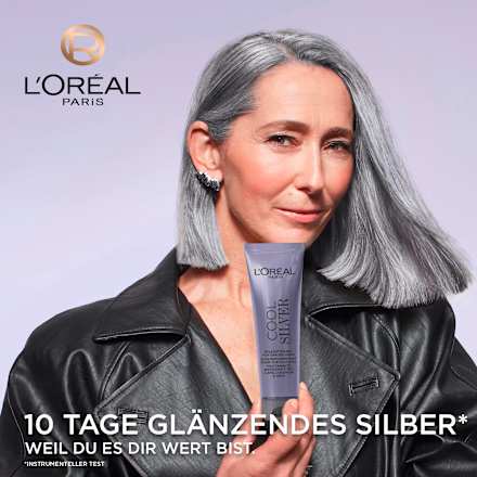 Haartönung Cool Silver 02 Perlweiss L'ORÉAL PARIS COOL SILVER