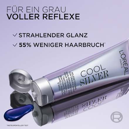 Haartönung Cool Silver 02 Perlweiss L'ORÉAL PARIS COOL SILVER