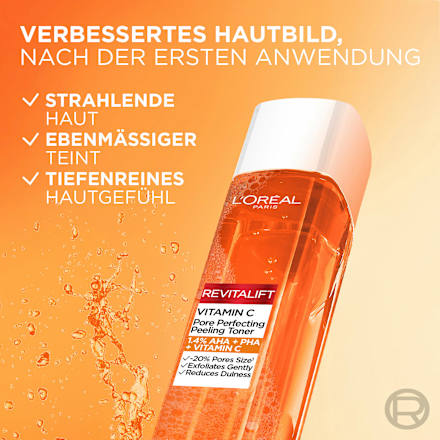 Toner Vitamin C Porenverfeinernd, L'ORÉAL PARiS REVITALIFT