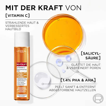 Toner Vitamin C Porenverfeinernd, L'ORÉAL PARiS REVITALIFT