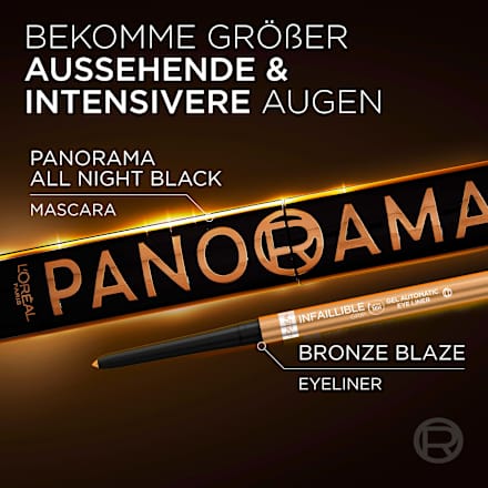Mascara Volume Million Lashes Panorama All Night Black L'ORÉAL PARiS