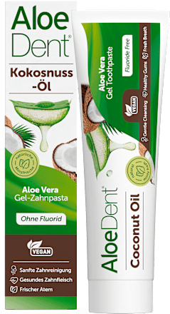 Zahnpasta Aloe Vera Triple Action Coconut AloeDent