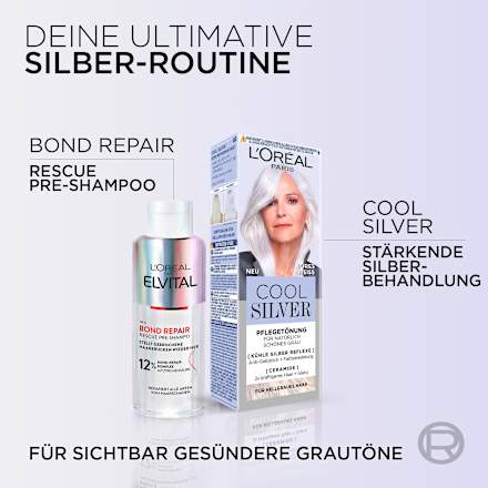 Haartönung Cool Silver 01 Pures Weiss L'ORÉAL PARIS COOL SILVER