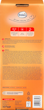 Wärmepads Fuß Vorteilspack (10 Paar) Balea