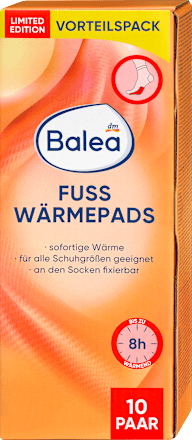 Wärmepads Fuß Vorteilspack (10 Paar) Balea