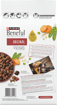 Trockenfutter Hund mit Rind & Gemüse, Original Purina Beneful