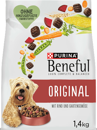 Trockenfutter Hund mit Rind & Gemüse, Original Purina Beneful