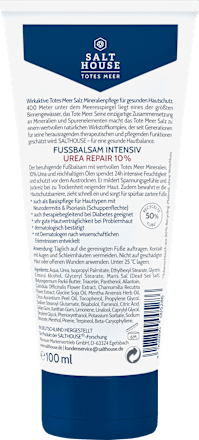 Fußbalsam Intesiv 10% Urea Repair Salthouse