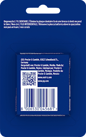 Zahnseide Essentialfloss ungewachst Oral-B