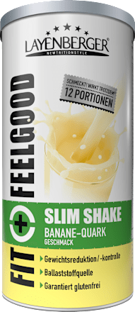 Diät Shake, Slim Shake Banane & Quark Layenberger Fit+Feelgood