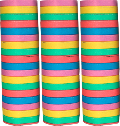 Luftschlangen 3er-Set Dekorieren & Einrichten