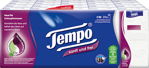 Taschentücher Sanft&Frei 4-lagig Tempo