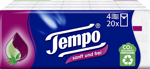Taschentücher Sanft&Frei 4-lagig Tempo