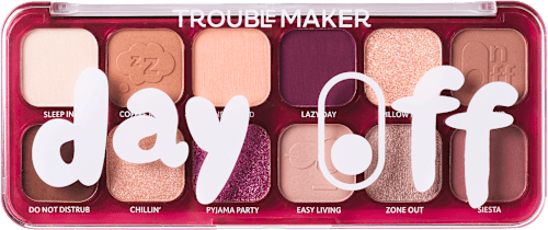 Paletka očných tieňov Trouble - Day Off TROUBLE MAKER