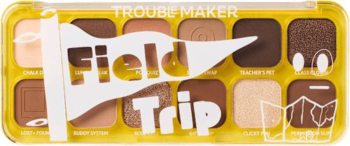 Paletka očných tieňov Trouble - Field Trip TROUBLE MAKER