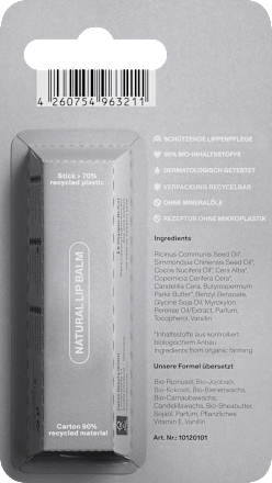 Lippenpflege Vanille oyess