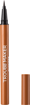 Tekutá očná linka Outsider - Brown TROUBLE MAKER