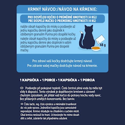 Soup Original pro kočky s treskou, platýsem, tuňákem 6x48 g Felix